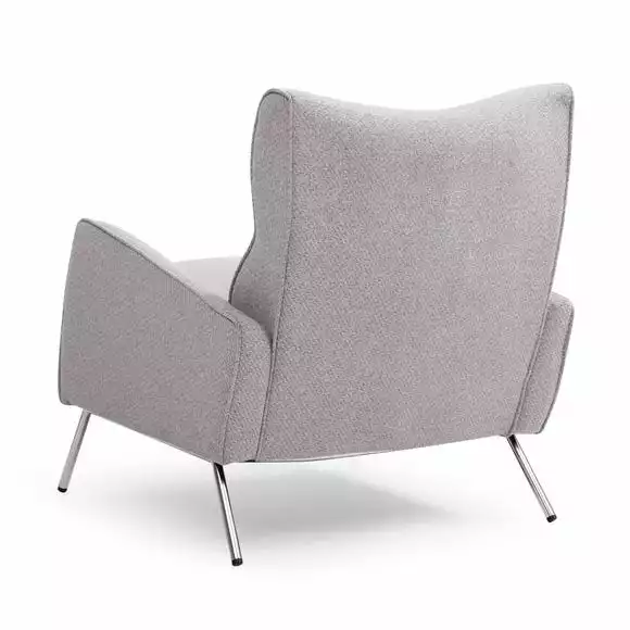 Kyoto Clara Linen Effect Accent Chair - Image 5