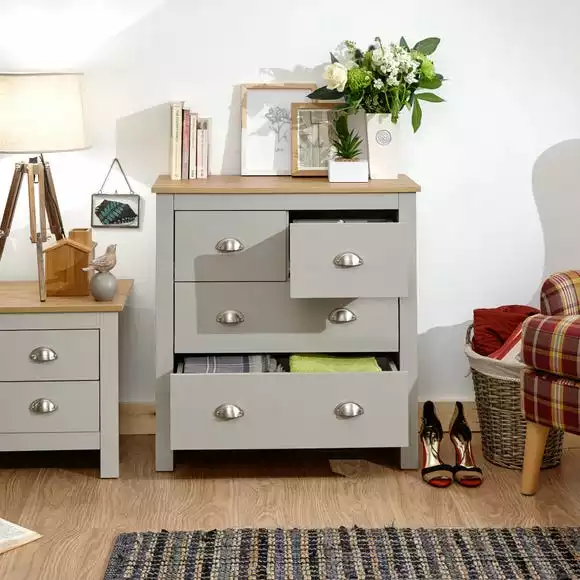 GFW Lancaster 4 Drawer Chest - Image 2