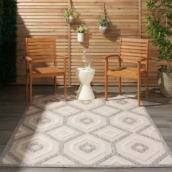 Nourison Cozumel Diamond Indoor Outdoor Rug
