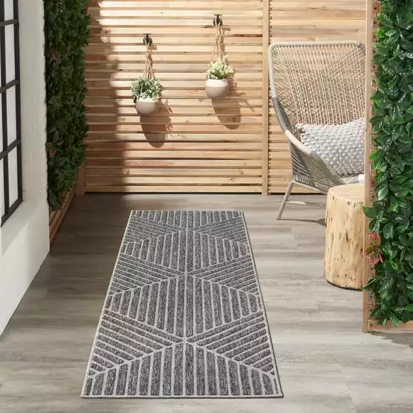 Nourison Cozumel Stripe Indoor Outdoor Runner - Image 3