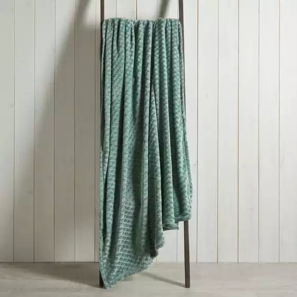 Dunelm Willow Recycled 130cm X 180cm Throw