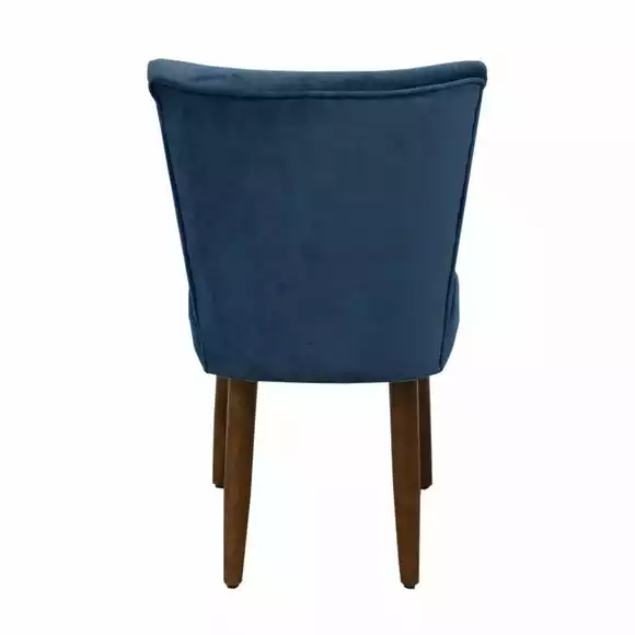 Dunelm Isla Velvet Dining Chair - Image 5