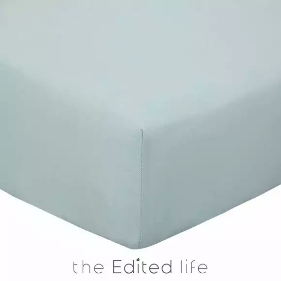 The Edited Life Pack Of 2 100% Organic Cotton Fitted Sheets