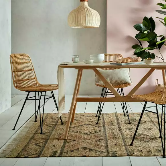 Dunelm Exclusive Canyon Jute Flatweave Rug