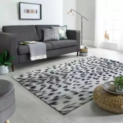 Dunelm Exclusive Wilder Leopard Rug