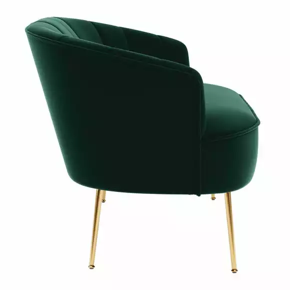 Dunelm Matilda Velvet Two Seater Sofa - Image 4