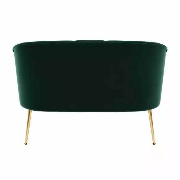 Dunelm Matilda Velvet Two Seater Sofa - Image 5