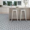 Floorpops Atlas Navy Self Adhesive Floor Tiles