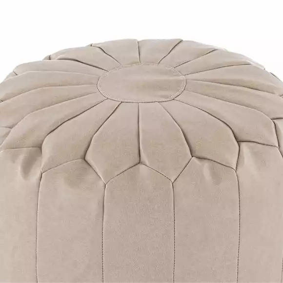 Dunelm Moroccan Stitched Pebble Pouffe - Image 5
