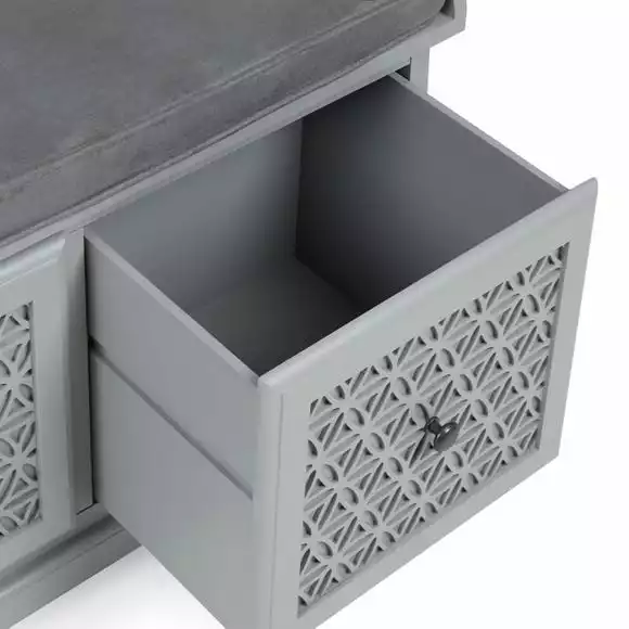 Dunelm Carys Storage Bench - Image 5