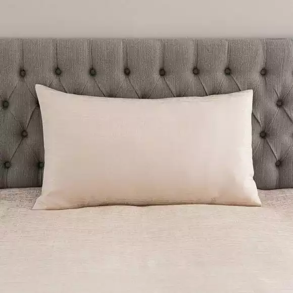 Dunelm Tegan Champagne Textured Duvet Cover And Pillowcase Set - Image 6