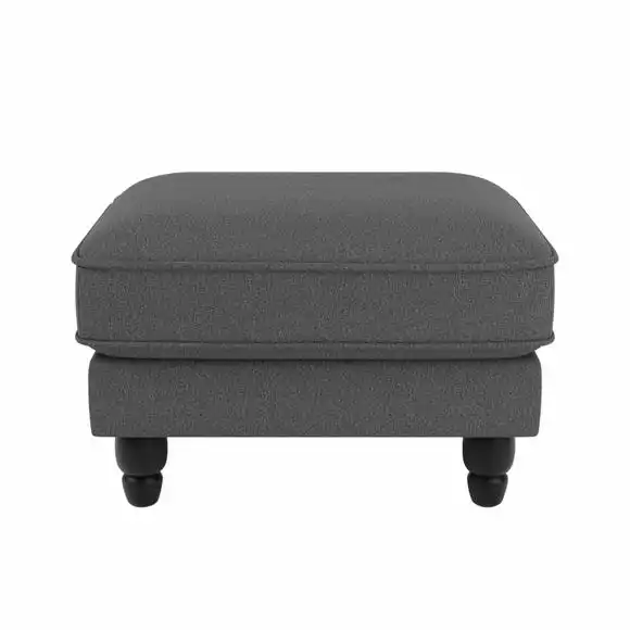 Dunelm Beatrice Luna Fabric Footstool - Image 2