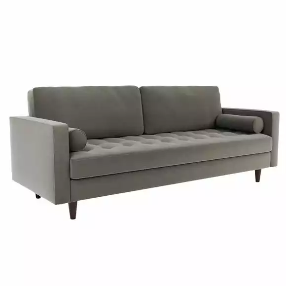Dunelm Zoe Velvet 4 Seater Sofa - Image 4