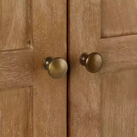 Dunelm Giselle Double Wardrobe, Mango Wood - Image 6