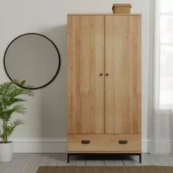 Dunelm Fulton Double 1 Drawer Wardrobe