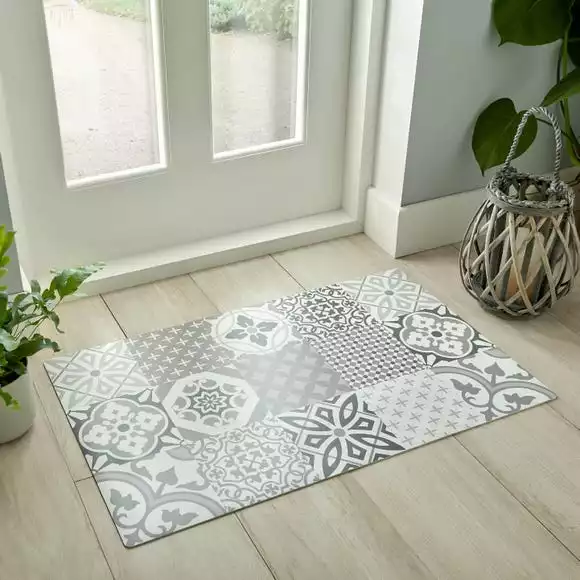 Practimat Purity Tile Vinyl Doormat