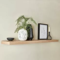 Dunelm Oak Floating Shelf