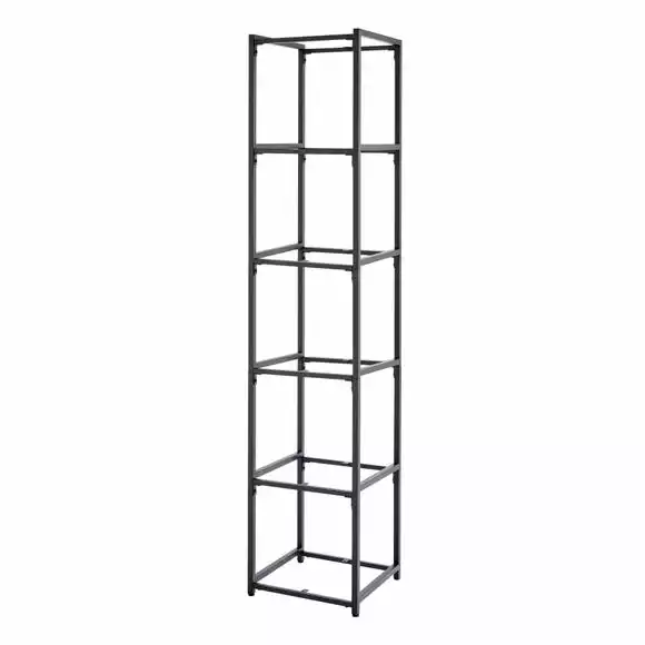 Dunelm Modular 6 Shelf Black Frame Component