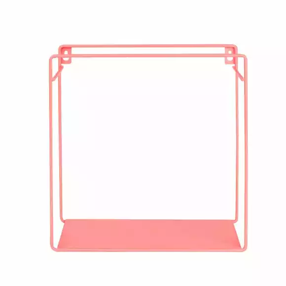 Dunelm Square Shelf Unicorn Pink - Image 3