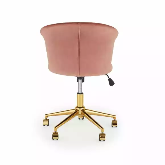 Dunelm Kendall Velvet Office Chair - Image 6