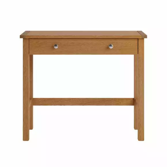 Dunelm Bromley Slim Line Desk Oak - Image 4