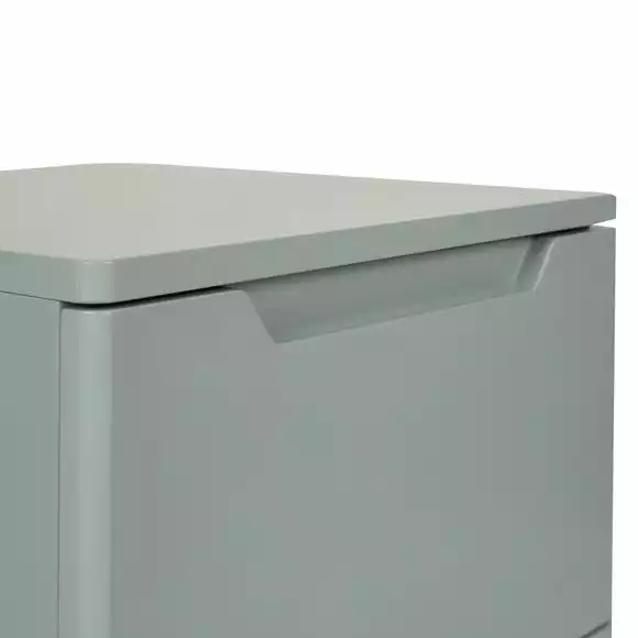 Dunelm Larson 2 Drawer Bedside Table - Image 6