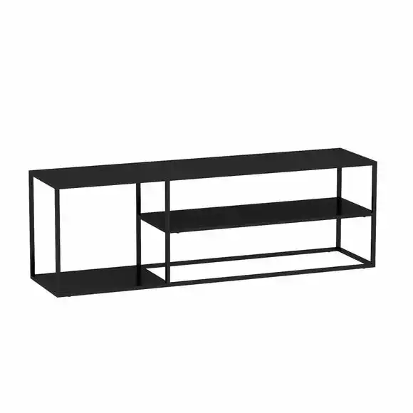 Dunelm Long Black Coffee Table Shelving Unit - Image 4