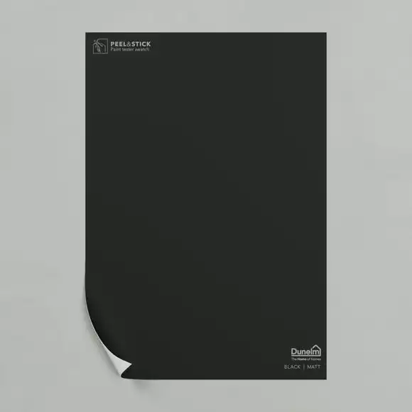 Dunelm Black Matt Emulsion Paint - Image 2