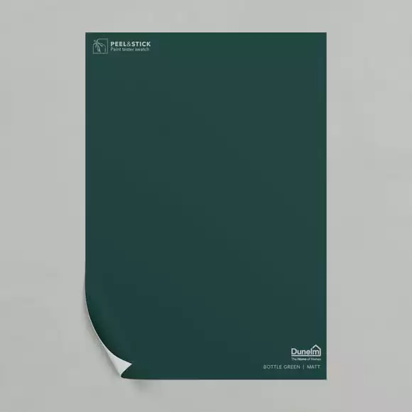 Dunelm Bottle Green Matt Emulsion Paint - Image 2
