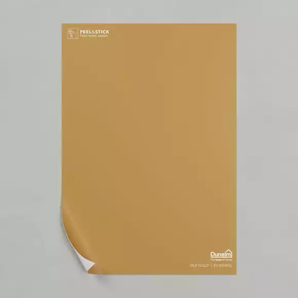 Dunelm Old Gold Eggshell Emulsion Paint - Image 2