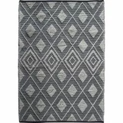 Cedar & Sage Sheya Black And Natural Rug