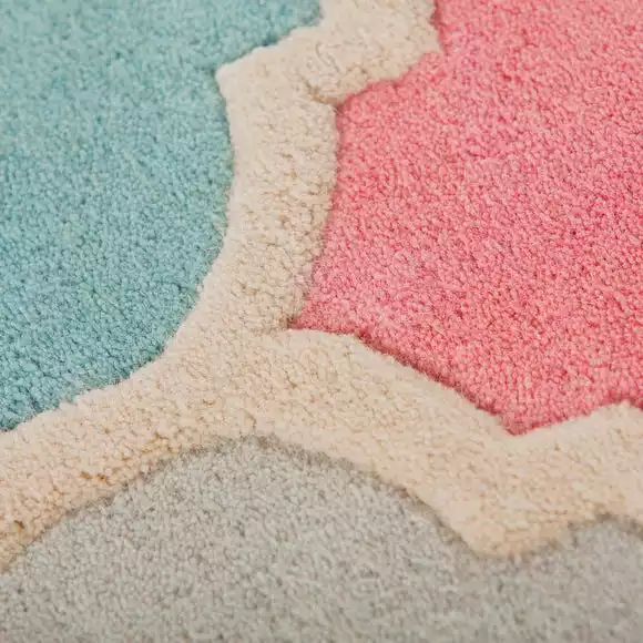 Dunelm Rosella Geometric Rug - Image 4