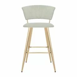 Dunelm Kendall Velvet Bar Stool