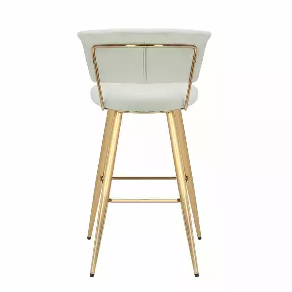 Dunelm Kendall Velvet Bar Stool - Image 5