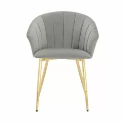 Dunelm Kendall Velvet Carver Dining Chair
