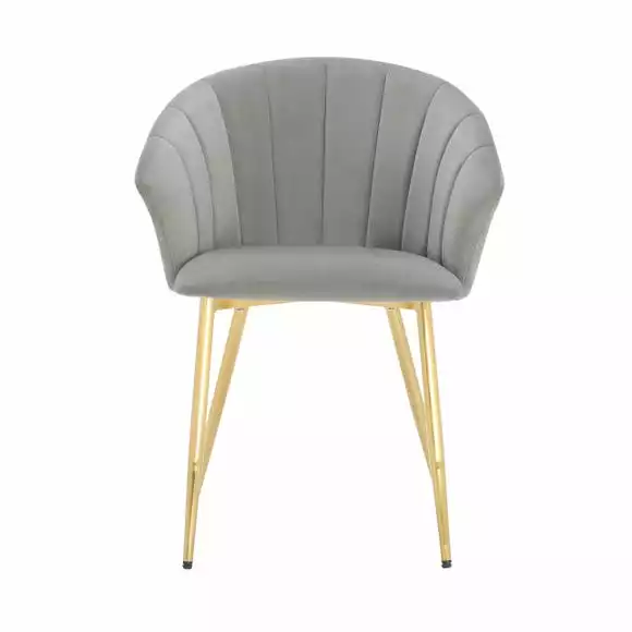 Dunelm Kendall Velvet Carver Dining Chair