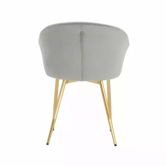 Dunelm Kendall Velvet Carver Dining Chair - Image 5