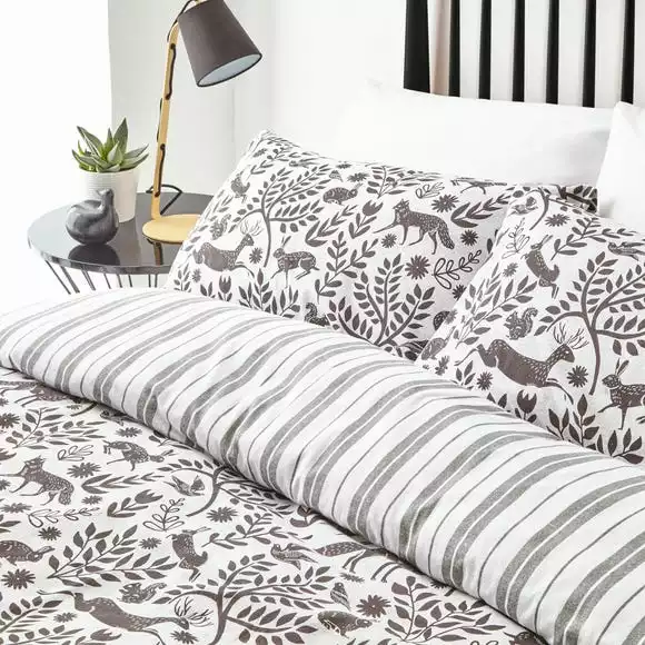 Furn Furn. Skandi Woodland Duvet Cover And Pillowcase Set - Image 2