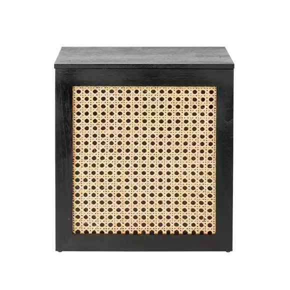 Dunelm French Cane Black Small Storage Box - Image 3