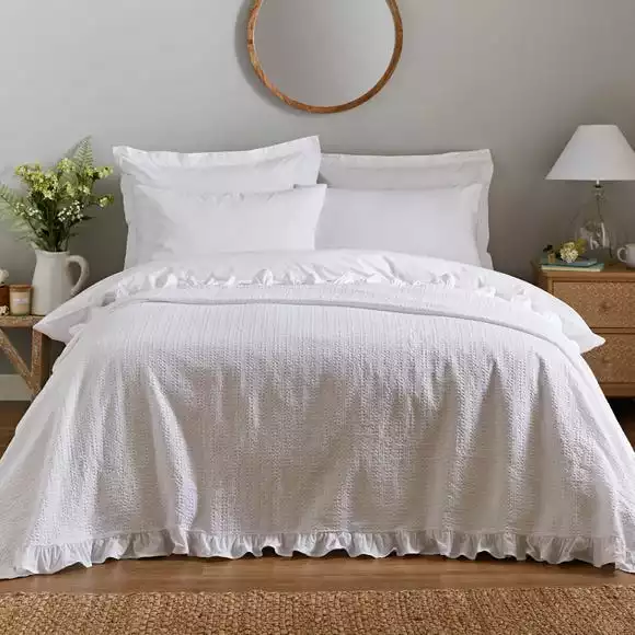 Dunelm Amberline Bedspread