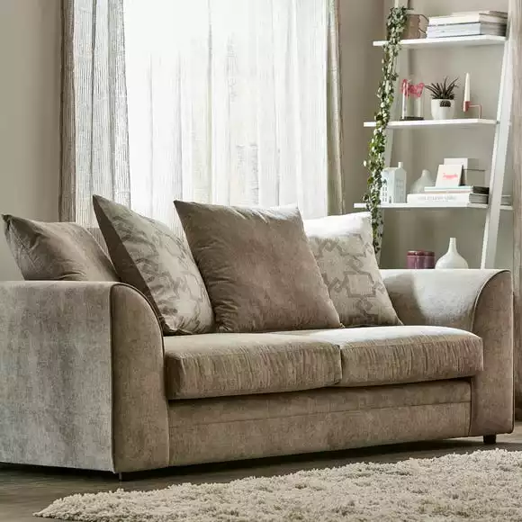 The Original Sofa Company Washington Brushed Chenille 3 Seater Sofa - Image 3