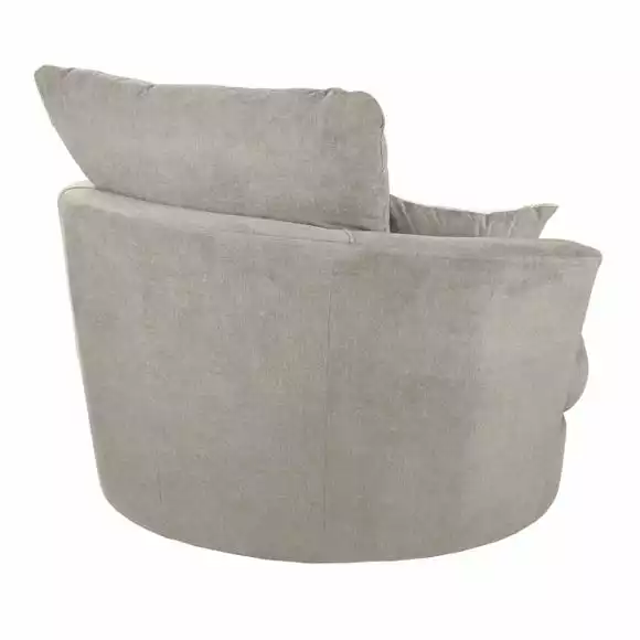 The Original Sofa Company Washington Brushed Chenille Swivel Chair - Image 5