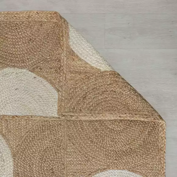 Dunelm Curves Jute Rug - Image 5