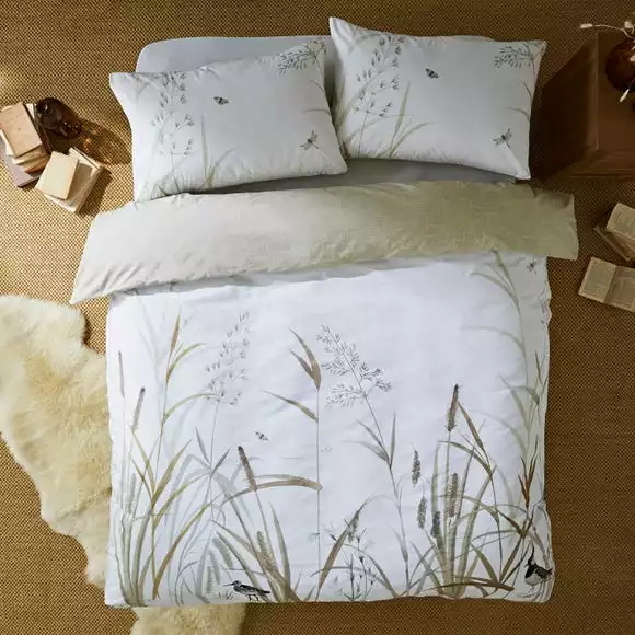 Natural History Museum Riverbank 100% Cotton Duvet Cover And Pillowcase Set