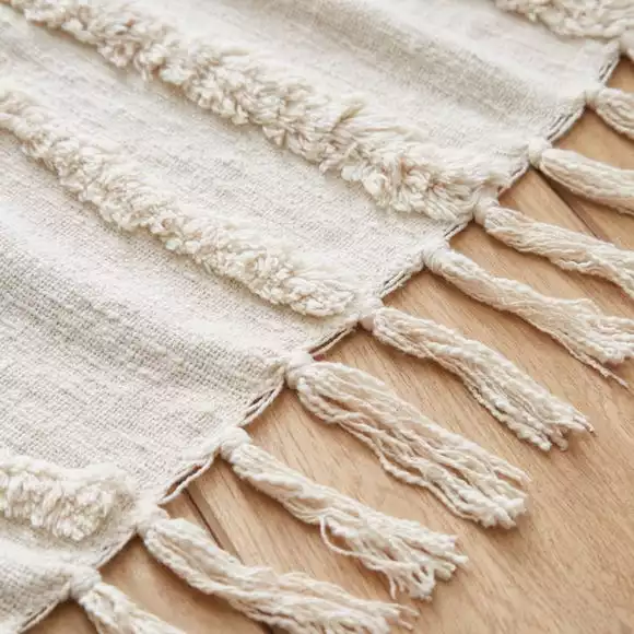 Dunelm Curves Tufted Throw - Image 3