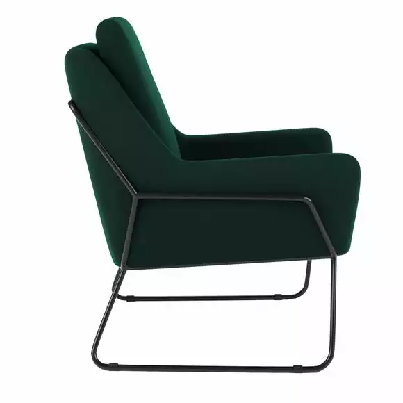 Dunelm Ferne II Velvet Accent Chair - Image 4