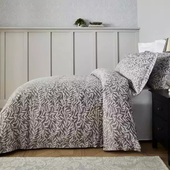 Dorma Willow Leaf Duvet Cover And Pillowcase Set - Image 2