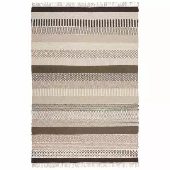 Dunelm Serena Stripe Rug - Image 2