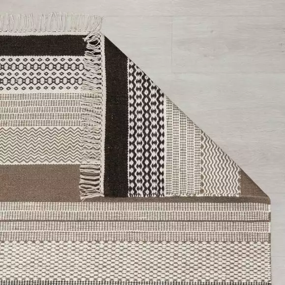 Dunelm Serena Stripe Rug - Image 5