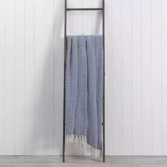 Dunelm Jenson Herringbone 200cm X 200cm Throw - Image 2